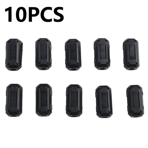 10xTDK 5mm Ferrite Core Noise Suppressor Filter Ring Cable Clip On Wire RFI EMI