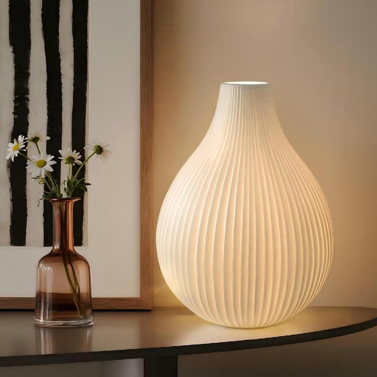 Photo inspiration: Ambient Ambient Ambient Lamp Shades For Table Reference: 11 0 Modern Ceramic Table Lamp Fully Dimmable Modern Bedside