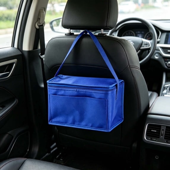 11.02x5.51x6.69in Square Insulated Cooler Bag Large Capacity for Summer Cold Retention Picnic Beach Travel Car Cooler Alternatives Portable Tote