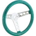 thumbnail image 1 of 11-1/2 Inch Green Metalflake Style Steering Wheel 3-1/2, 1 of 6