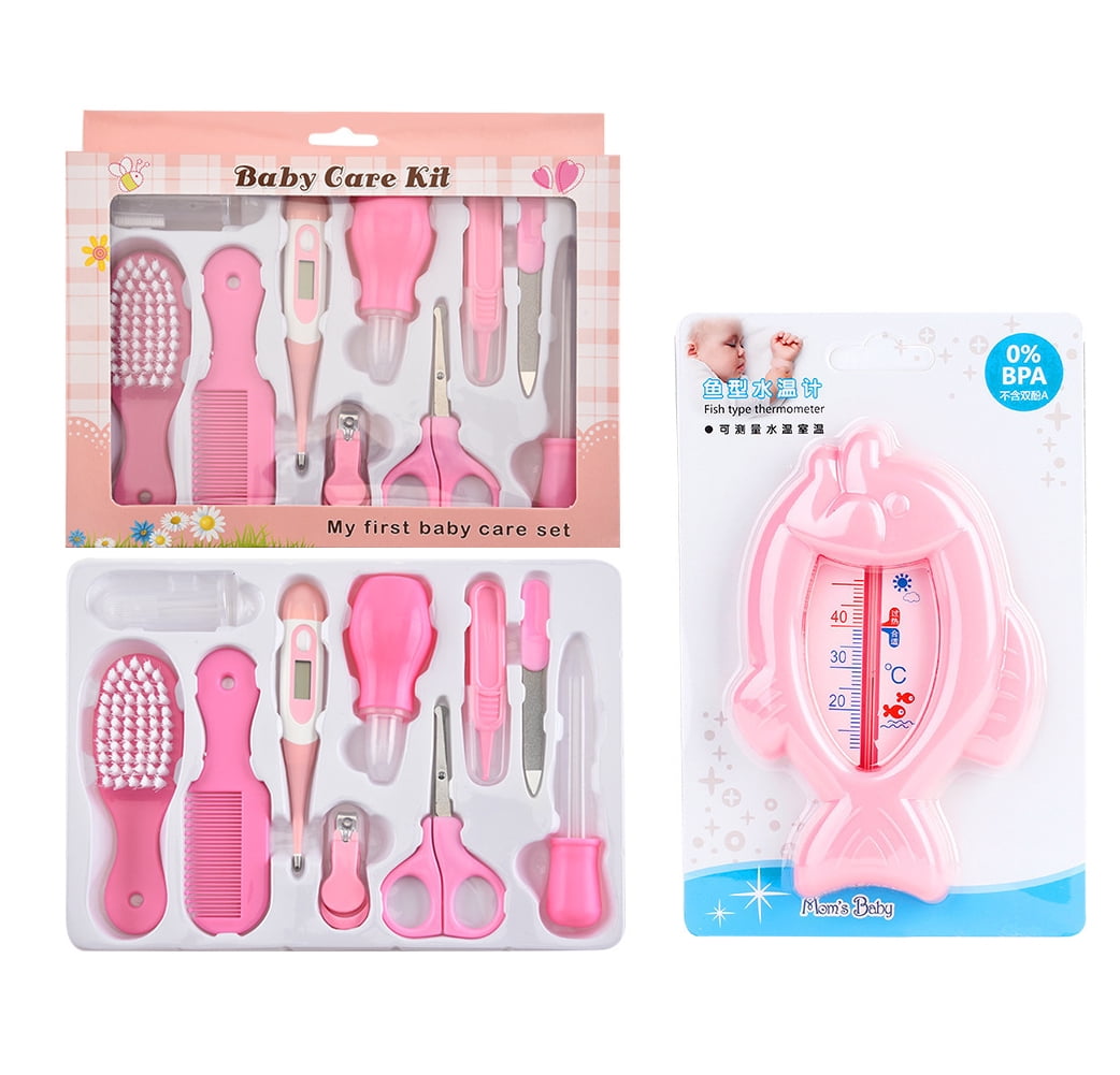 Baby Grooming and Health Kit, Lictin 15 in 1 Safety Care Set, Newborn  Nursery Health Care Set with Hair Brush,Comb,Nail Clippers and More for  Newborn