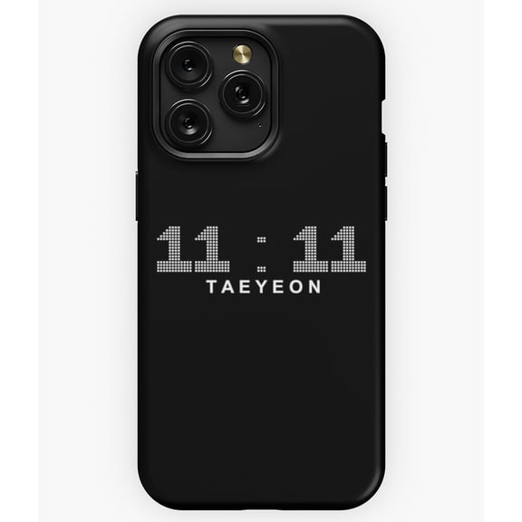 11:11 TAEYEON K-Pop Song Inspired Fan Art A10229&nbsp;Phone Case for iPhone 11 to 17 Pro Max