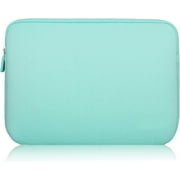 11 12 13 14 15 15.6 inch Laptop Sleeve Case tablet computer laptop cover, protective liner bag is suitable for tablet computer laptop computer Apple notebook,Light Green