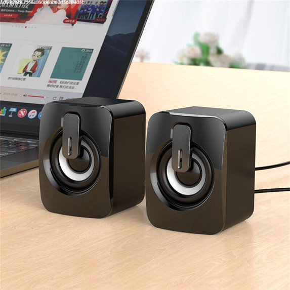 Mini RGB Desktop Audio USB Audio Speaker Home Office Desktop Laptop Mobile Phone Universal
