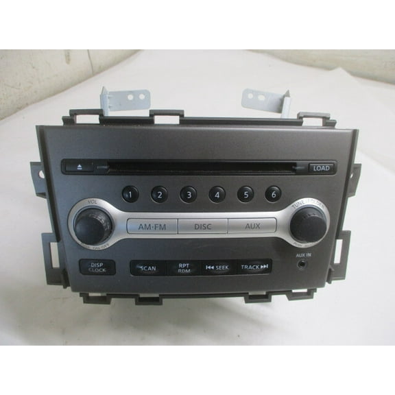 Pre-Owned 11 12 13 14 Nissan Murano 6 Disc CD Player Radio Stereo OEM LKQ - Verify Specific Vehicle Fitment In Description - (Good)
