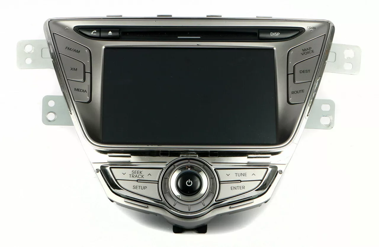 11 12 13 Hyundai Elantra Radio CD Player Navigation 965603X101RA5