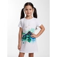 thumbnail image 1 of Trendy Charming Girls Short Sleeve Sundress Casual Dress Regular-Fit Daily Style for Young Girls Age 5-13, 1 of 6