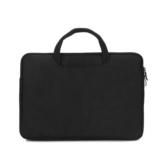 11 13 14 15.6 inch New Shockproof Large Capacity Protective Pouch Business Bag Briefcase Laptop Sleeve Handbag BLACK 13-14 INCH