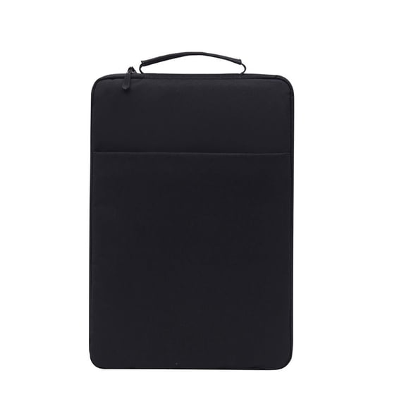11 13 15 inch Professional Shockproof Anti Scratch Waterproof Notebook Computer Cover Ultrabook Sleeve Case Business Pouch Laptop Handbag BLACK 13-14 INCH