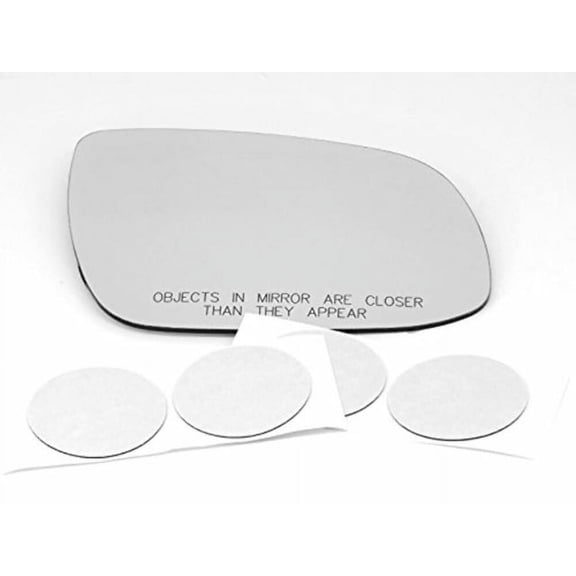 11-13 Forte, Forte Koup Right Passenger Convex Heated Mirror Glass Lens w/ Adhesive USA no backing plate