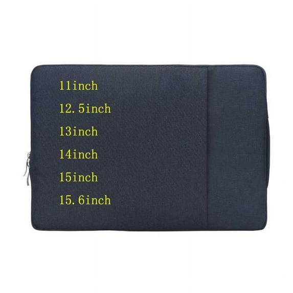 11-15.6 Inch Laptop Sleeve Bag Case, Laptop Protective Bag for Macbook Apple Samsung Chromebook HP Acer Lenovo, Portable Laptop Sleeve Liner Package Notebook Case