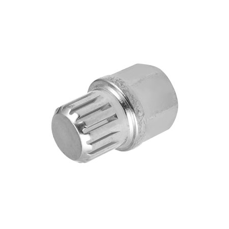 11/15PT Solid Auto Wheel Lock Lug Nut Anti Theft Wheel Lock Nut Screw Removal Key for BMW