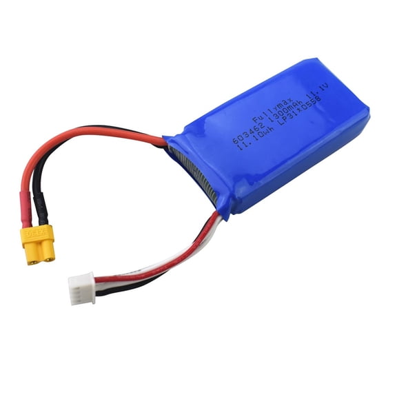 11.1V 1300mAh Lipo Battery For XK X450 FPV RC Drone Rechargeable Battery
