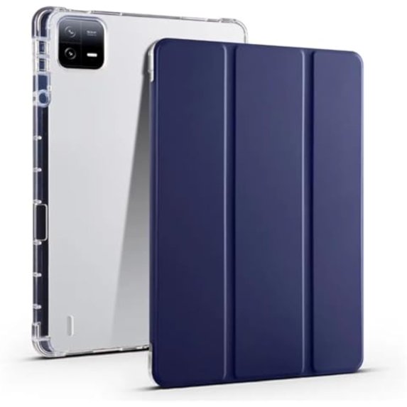 11.2" Case for Xiaomi Pad 7/7 Pro, Magnetic Stand with Pencil Holder,dark blue