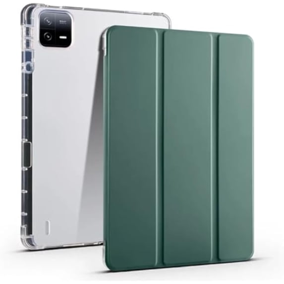 11.2" Case for Xiaomi Pad 7/7 Pro, Magnetic Stand with Pencil Holder,green