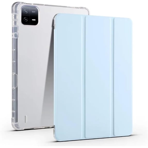 11.2" Case for Xiaomi Pad 7/7 Pro, Magnetic Stand with Pencil Holder,sky blue
