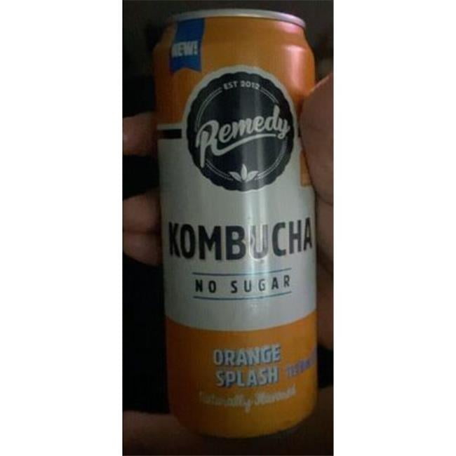 11.2 fl oz Orange Splash Kombucha Tea Pack of 12
