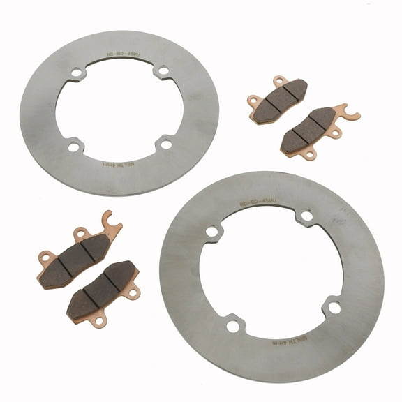11-2013 Can-Am Commander X 1000 4x4 Front MudRat Brake Rotors & Brake Pads