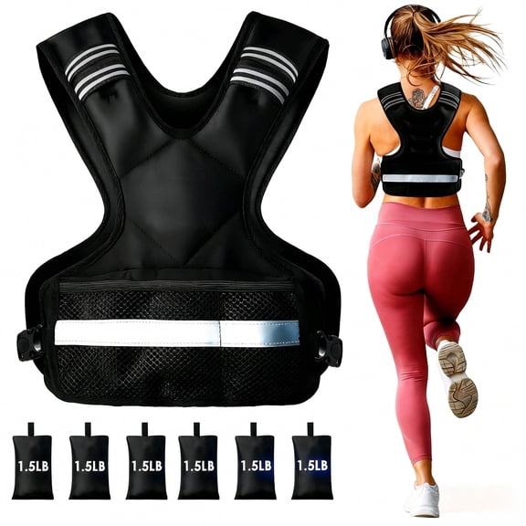 11-20lb Weighted Vest For Strength Training And Body Exercise