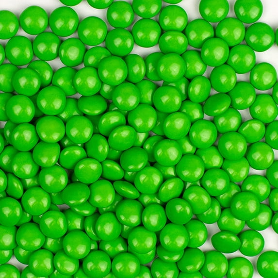 11,232ct Green Bulk Chocolate Coated Gems For Parties, Gifting, Baking And Candy Buffets (22.5lb)