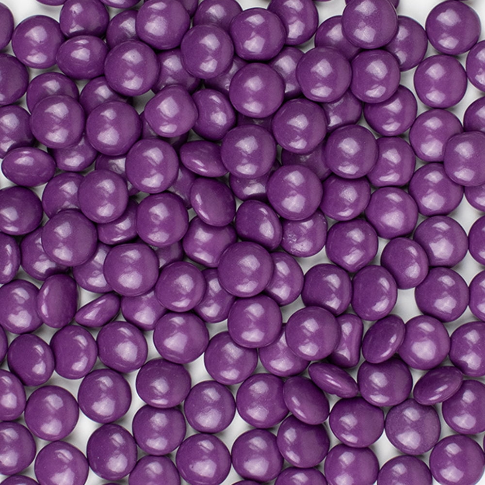 11,232ct Purple Bulk Chocolate Coated Gems For Parties, Gifting, Baking And Candy Buffets (22.5lb)