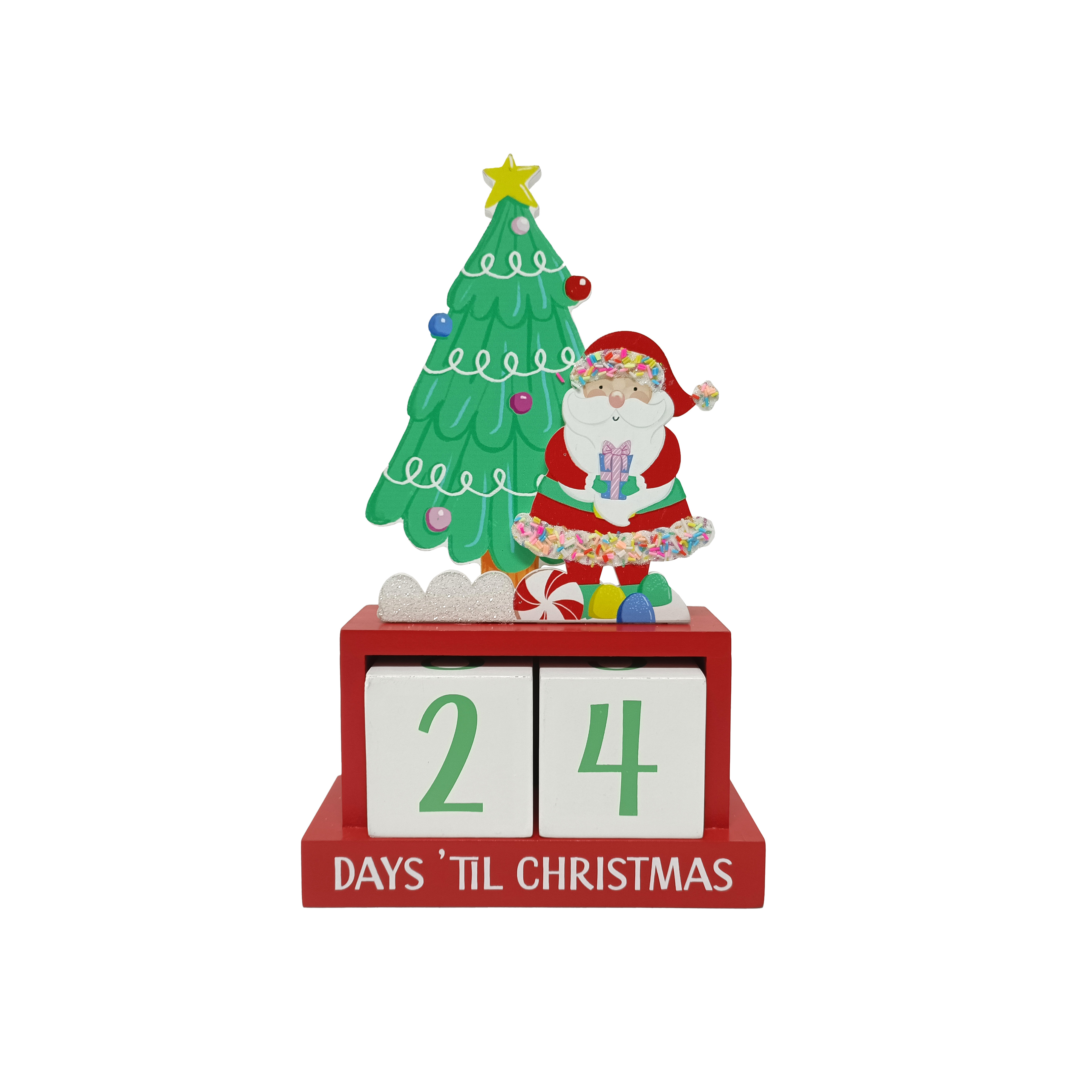 11.25" Countdown to Christmas Decoration by Ashland - Christmas and Holiday Home Decor