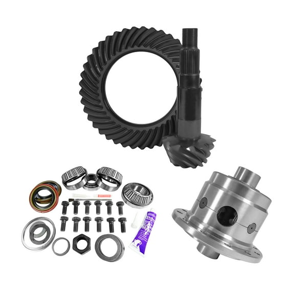 11.25" Dana 80 4.30 Rear Ring & Pinion, Install Kit, 35 Spline Posi, 4.375" BRG