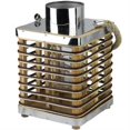 thumbnail image 1 of 11.25" Rustic Chic Rectangular Rattan Candle Holder Lantern with Jute Handle, 1 of 4