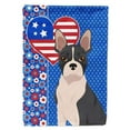 thumbnail image 1 of 11.25 x 15.5 in. Black Boston Terrier USA American Garden Flag, 1 of 1