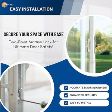 Vision Hardware Patio Sliding Door Mortise Lock – PM500A Replacement