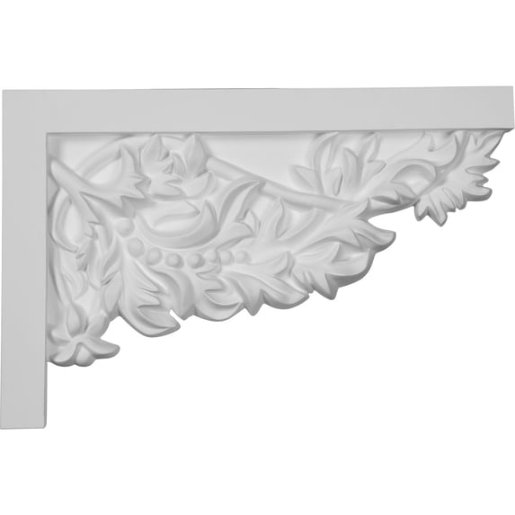 11 3/4"W x 7 7/8"H x 3/4"P Attica Large Stair Bracket, Right