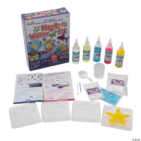 11 3/4" x 12 1/4" Magic Water Elf Make Your Own Sea Animal Figures Set - 8 Pieces