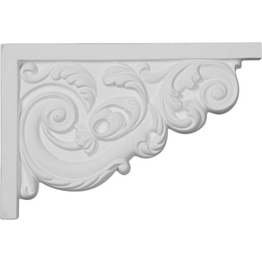 11 3/8"W x 7 5/8"H x 5/8"D Large Ashford Stair Bracket, Right