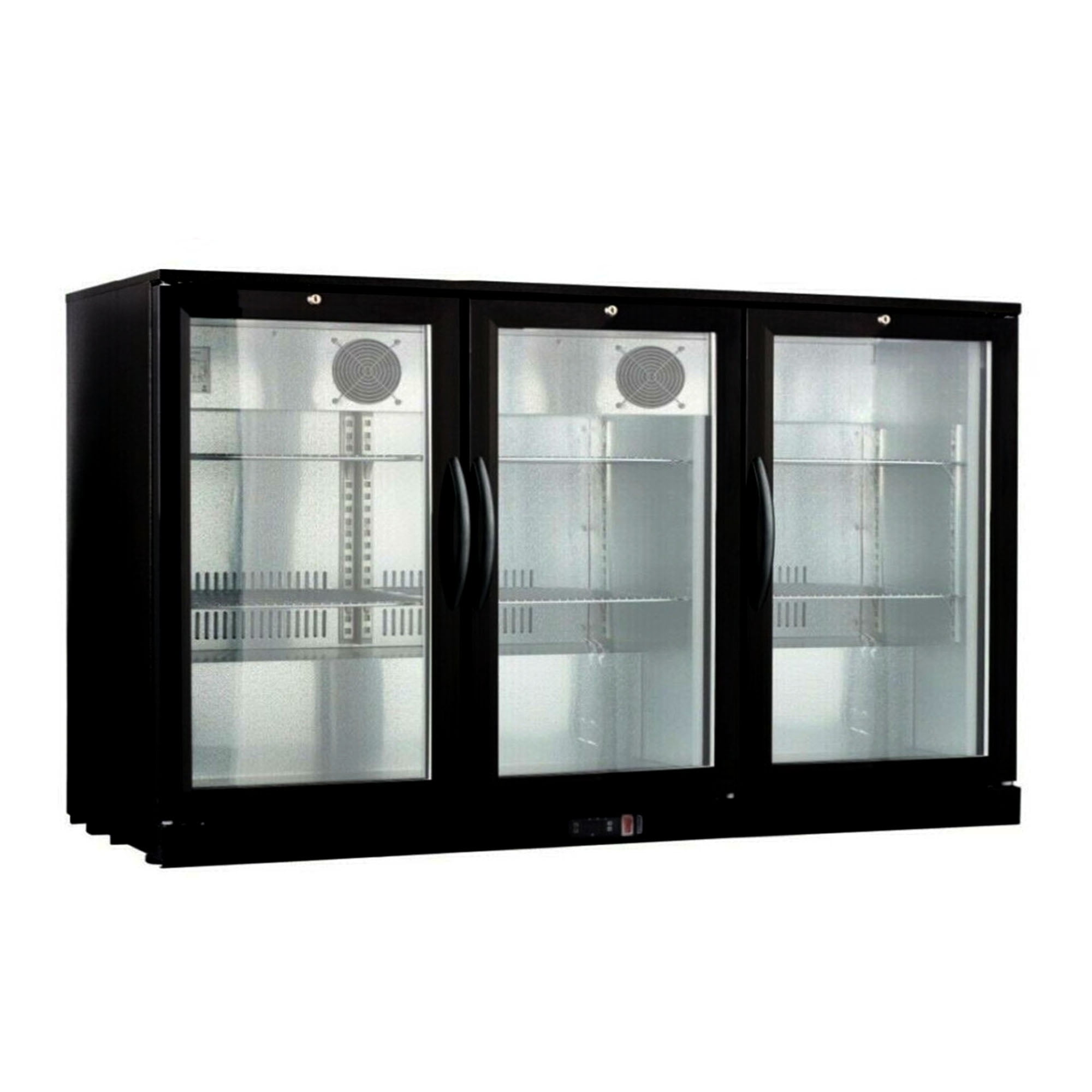 11.3 cu.ft. Commercial 3 Glass Door Beverage Back Bar Beer Cooler Beer