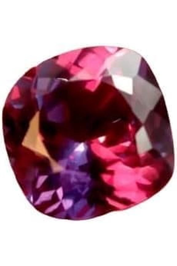 11.3 Ct Cushion Cut Multicolor Sapphire Loose Gemstone