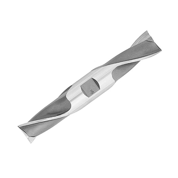 11/32" X 3/8" HSS 2 Flute Double End, End Mill, Drill America, BRCT211