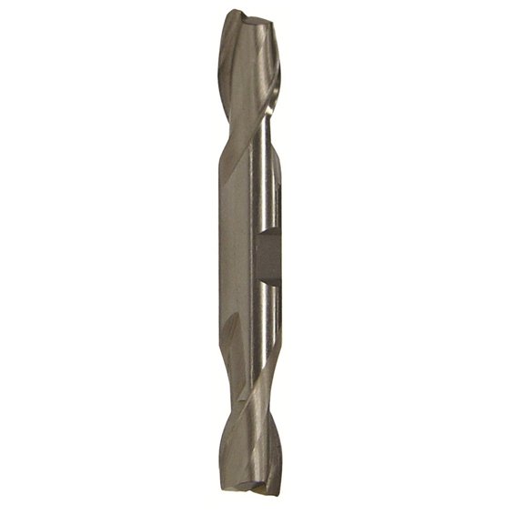 11/32" X 3/8" HSS 2 Flute Double End, End Mill, Qualtech, DWCT211