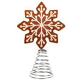 thumbnail image 1 of 11.4 Inch Star Tree Topper, Christmas Small Tabletop Mini Desk Decorative Holiday Xmas Ornament Trees Toppers, 1 of 5
