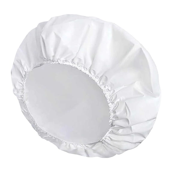11.4" Shower Caps for Women Reusable Waterproof, EVA Single Layer Bath Cap, Solid Color Design, Soft Elastic Large Shower Bonnet for Long Hair, Braids for Shower, Spa, Travel