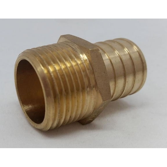 11/4" Pex Crimp MPT (Male Pipe Thread) LEAD FREE! (Bag of 4)