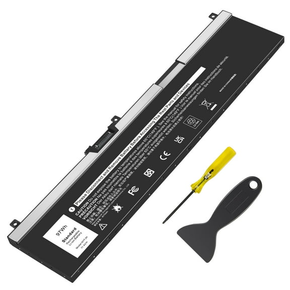 11.4V 97Wh NYFJH 97Wh 6-Cell Laptop Battery Replacement for Dell Precision 7530 7730 7540 7740 P74F P34E Series 0NYFJH 0WMRC GW0K9 0NYFJH