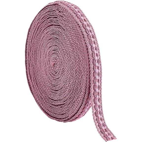 11.5~12m 20mm Polyester Gimp Braid Trim for Costume DIY Crafts Sewing Jewelry Making Curtain Decoration Costume Accessories Orchid diy