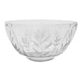 thumbnail image 1 of 11.5" Clear Etched Floral Glass Bowl by Ashland  - Spring Home Decor, 1 of 3