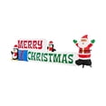 thumbnail image 1 of 11.5 FT Giant-Sized LED Merry Christmas Sign Indoor Outdoor Inflatable, 1 of 4