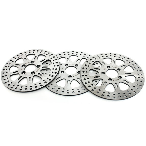 11.5" Front Rear Brake Rotors for Harley Road Glide Road King FLHR Electra Glide
