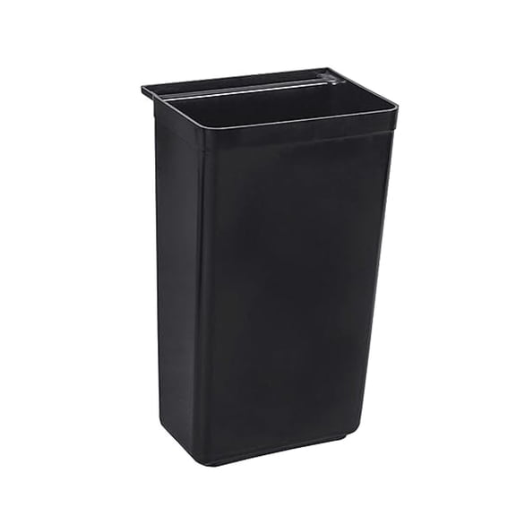 11.5 Gallon Bus Cart Trash Can - PLBC0013B Refuse Bin for School, Restaurant, Hospitality - Durable Plastic Wastebasket - Commercial Grade