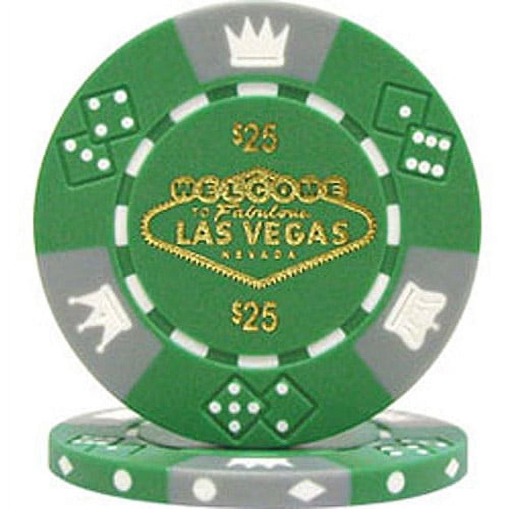 11.5-Gram Fabulous Las Vegas Tri-Color Poker Chips