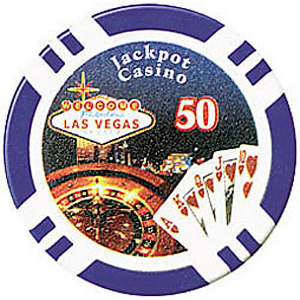 11.5-gram jackpot casino clay poker chips