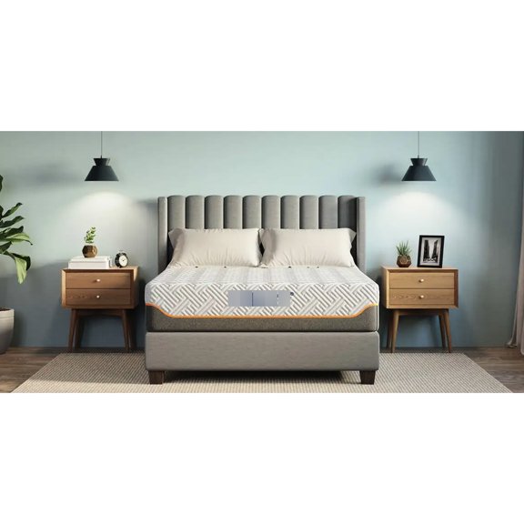 11.5" Hybrid Luxury Mattress - Queen | Temperature and Comfort for All Sleepers | CertiPUR-US & Oeko-Tex Certified Fabrics | Easy Setup in Various Beds