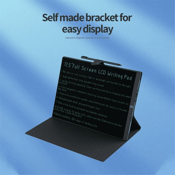 11.5 Inch LCD Drawing Board for Work Study Full Screen Pad with Case